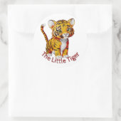 リトルタイガーカスタマイズ可能子供部屋 ラウンドシール (バッグ)