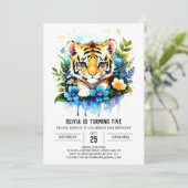 リトルタイガーズアドベンチャーボーイ誕生日 招待状 (スタンド正面)