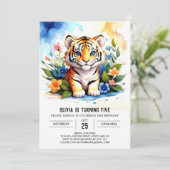 リトルタイガーズドリームボーイ誕生日 招待状 (スタンド正面)