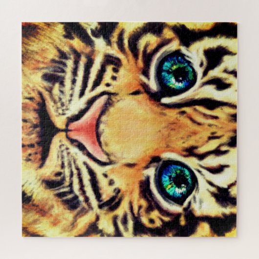 リトルタイガーパズル絵画ズ ジグソーパズル (横)