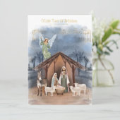 リトルタウンオブベツレヘム出生ホリデーカード シーズンカード (スタンド正面)