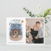 リトルタウンオブベツレヘム出生ホリデーカード シーズンカード (スタンド正面)