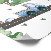 リトルタウン&カーパターカラフルン ポスター (角)