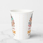 リトルターキー感謝祭あらゆる年齢の誕生日パーティー 紙コップ (右)