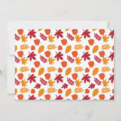 リトルターキー 招待状 (裏面)