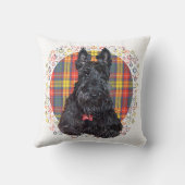 リトルタータンチェックスコッチドッグ クッション (裏面)