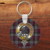 リトルタータンチェック&バッジ キーホルダー (正面)