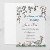 リトルダックリング 招待状 (正面/裏面)