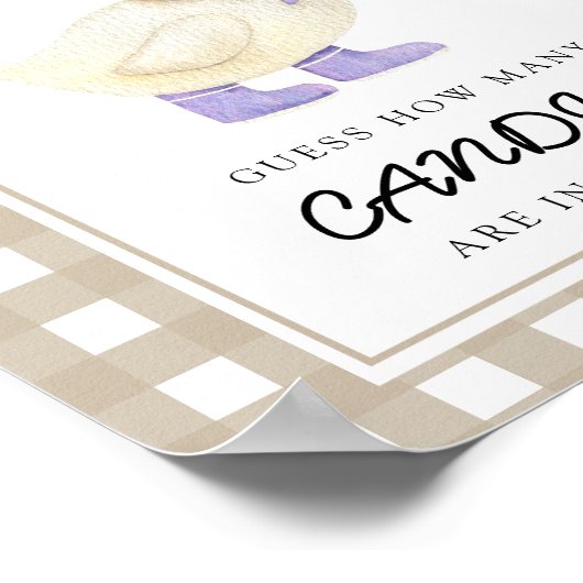 リトルダック – キャンディーの数を推測 ポスター (角)