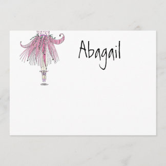 リトルダンサーNo.1ありがとう サンキューカード