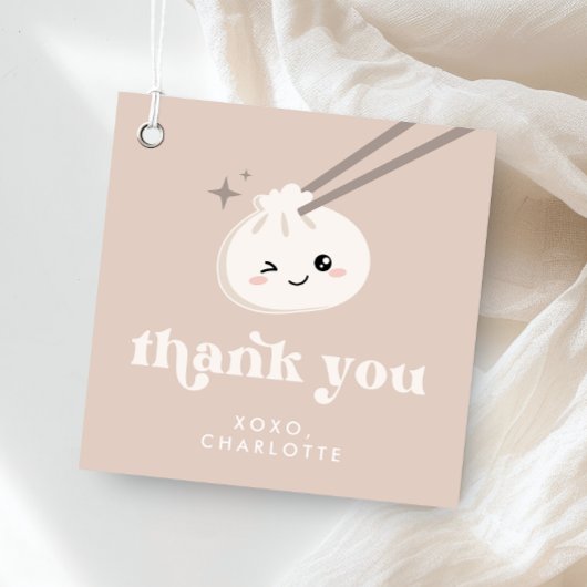 リトルダンピングバオディムサムメッセージカード フェイバータグ