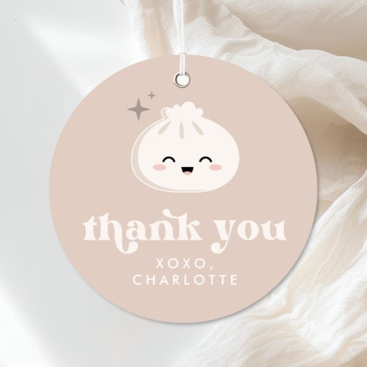 リトルダンピングバオディムサムメッセージカード フェイバータグ