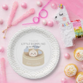 リトルダンピングブルーベビーシャワー紙プレート ペーパープレート (パーティー)