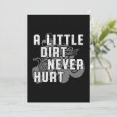 リトルダートクワッドレースATVライダーオフロードギフト 招待状 (スタンド正面)