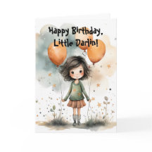リトルダーリンの誕生日カード