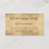 リトルチェルブ笑顔の名刺 名刺 (裏面)