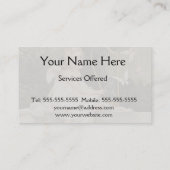 リトルチェルブ笑顔 名刺 (裏面)