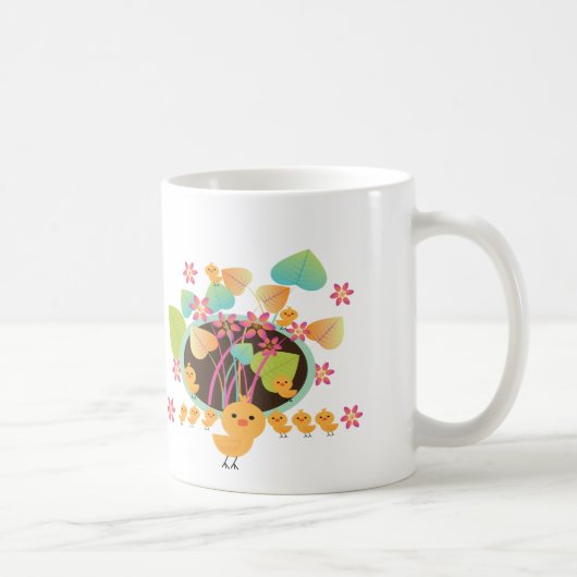 リトルチキンおもしろい コーヒーマグカップ (右)