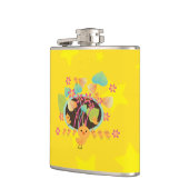 リトルチキンおもしろい フラスク (左)