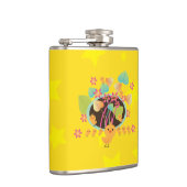 リトルチキンおもしろい フラスク (右)