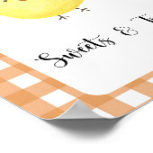 リトルチキン – スイーツとお菓子ベビーシャワー ポスター (角)