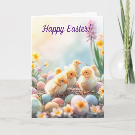 リトルチックスとパステルイースターエッグ シーズンカード (正面)