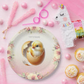 リトルチックハッチングフローラ紙プレート ペーパープレート (パーティー)