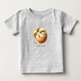 リトルチックハッチングベビーTシャツ ベビーTシャツ
