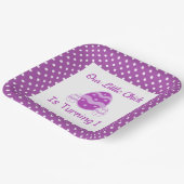 リトルチック1st誕生日紙プレート ペーパープレート (傾斜あり)