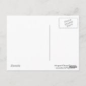 リトルチップモンキーのセレニティ祈りポストカード ポストカード (裏面)