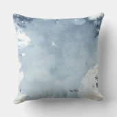 リトルチビ(小さくかわいく書いた感じ)サンタクロース クッション (裏面)