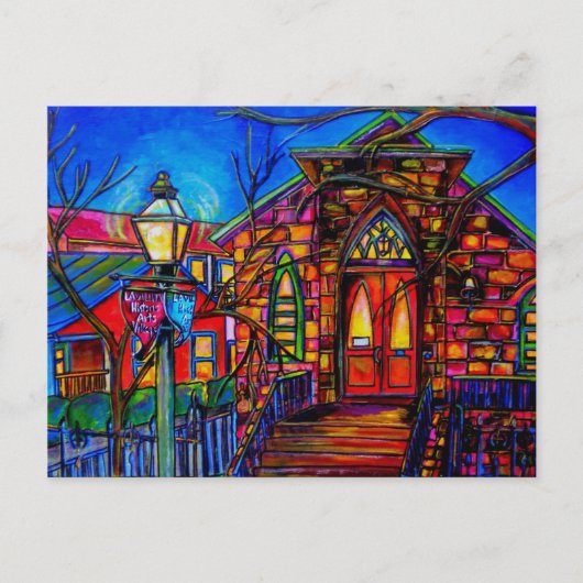 リトルチャーチアットラヴィリタポストカード 案内ポストカード (正面)