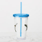 リトルツリーカエル絵を描油、アクリルタンブラー アクリルタンブラー (右)