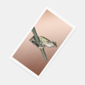 リトルツリーカエル絵を描油、ゲストタオルナプキン (コーナー)