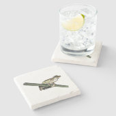 リトルツリーカエル絵を描油、ストーンコースター ストーンコースター (横)