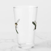 リトルツリーカエル絵を描油、ビールグラス タンブラーグラス (左)