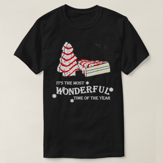 リトルティザシーズンクリスマスツリーケーキデビーB Tシャツ (デザイン正面)
