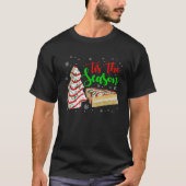 リトルティズザシーズンクリスマスツリーケーキのデビー Tシャツ (正面)