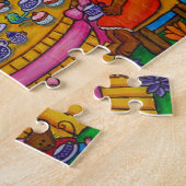 リトルティーパーティーパズルバイリサ・ロレンツ ジグソーパズル (側面)