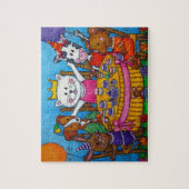 リトルティーパーティーパズルバイリサ・ロレンツ ジグソーパズル (縦)