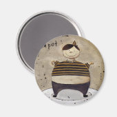 リトルティーポット マグネット (正面/裏面)