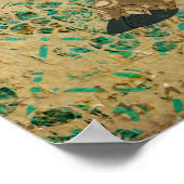 リトルティール（緑がかった色）フローラFAWNアートポスター ポスター (角)