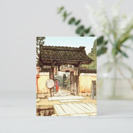 リトルテンプルゲートヒロシヨシダ新版画 シーズンポストカード (スタンド正面)
