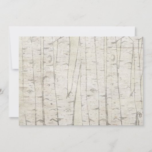 リトルディアガールフローラベビーシャワー招待状 招待状 (裏面)