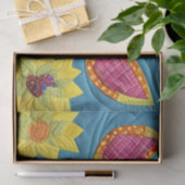 リトルディアキルトのようなデザイン 薄葉紙 (ギフト)