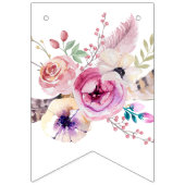 リトルディアハッピーファースト誕生日 バンティングフラッグ (第1の旗)