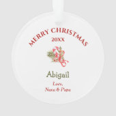 リトルディアファウンリース孫オーナメント オーナメント (裏面)