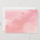 リトルディアファースト誕生日パーティフォト招待状 招待状 (裏面)