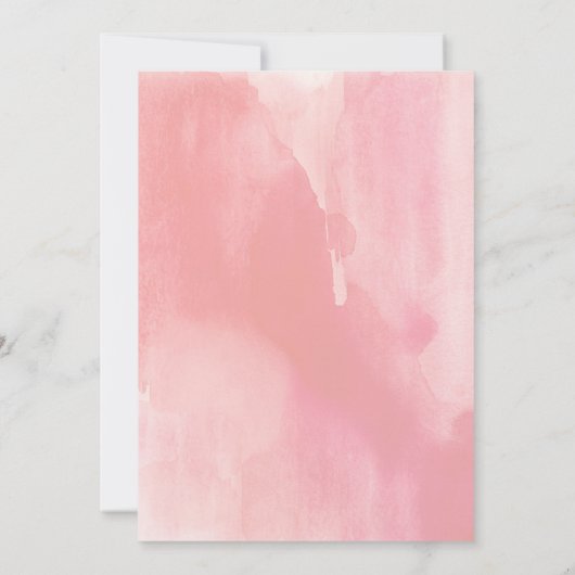 リトルディアファースト誕生日パーティーへの招待 招待状 (裏面)