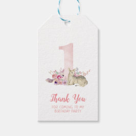 リトルディアファースト誕生日パーティーメッセージカード ギフトタグ